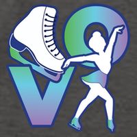 Love Ice Skating Vector Backpack