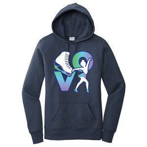 Love Ice Skating Women's Pullover Hoodie