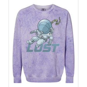 Lost In Space Colorblast Crewneck Sweatshirt