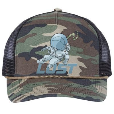 Lost In Space Retro Rope Trucker Hat Cap