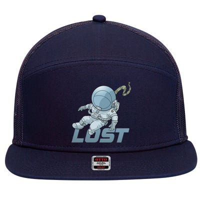 Lost In Space 7 Panel Mesh Trucker Snapback Hat