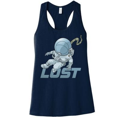 Lost In Space Women's Racerback Tank