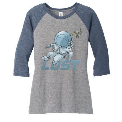 Lost In Space Women's Tri-Blend 3/4-Sleeve Raglan Shirt