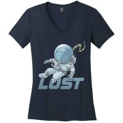 Lost In Space Women's V-Neck T-Shirt