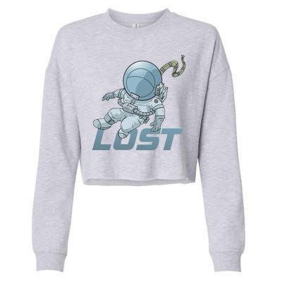 Lost In Space Cropped Pullover Crew