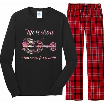 Life Is Short But Sweet For Certain Guitar Long Sleeve Pajama Set