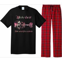 Life Is Short But Sweet For Certain Guitar Pajama Set