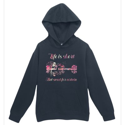 Life Is Short But Sweet For Certain Guitar Urban Pullover Hoodie