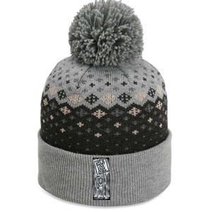 Life Is Short Love Each Other Skeketon The Baniff Cuffed Pom Beanie