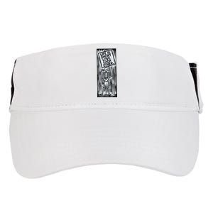 Life Is Short Love Each Other Skeketon Adult Drive Performance Visor