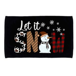 Let It Snow Meaningful Gift Microfiber Hand Towel