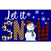 Let It Snow Meaningful Gift Bumper Sticker