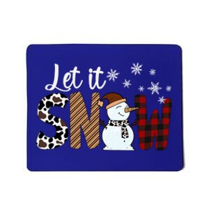 Let It Snow Meaningful Gift Mousepad