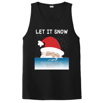 Let It Snow Cocaine Santa Sweater White Christmas Gift Funny Gift PosiCharge Competitor Tank