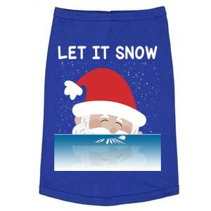 Let It Snow Cocaine Santa Sweater White Christmas Gift Funny Gift Doggie Tank