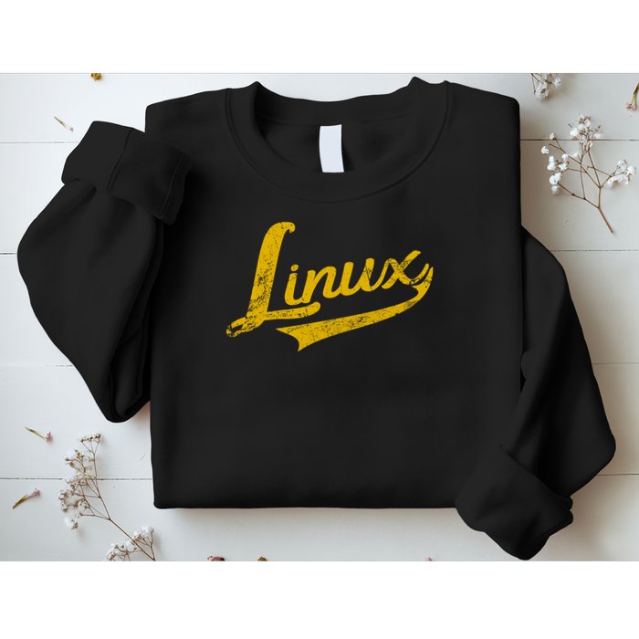 Linux It Systems Engineer Nerd Geek Throwback Sweatshirt