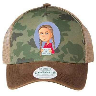 Listen To The Scientists Legacy Tie Dye Trucker Hat