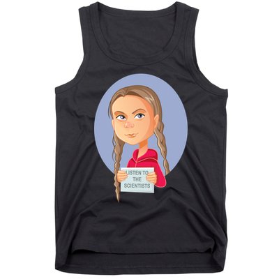 Listen To The Scientists Tank Top