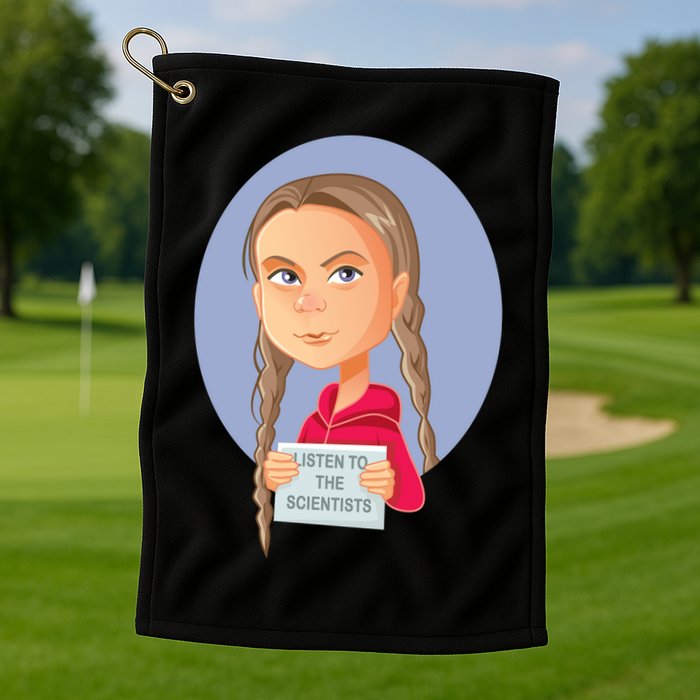 Listen To The Scientists Golf Towel