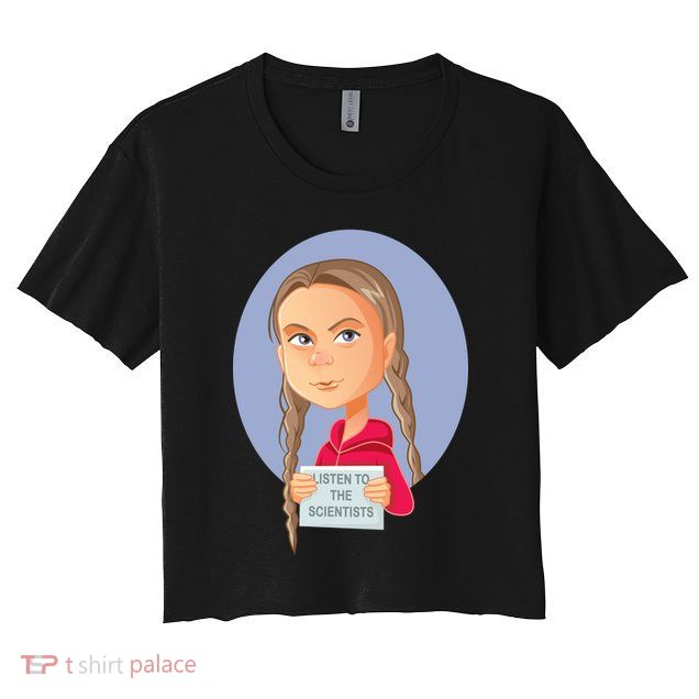 Listen To The Scientists Crop Top