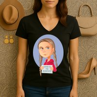 Listen To The Scientists Women's V-Neck T-Shirt