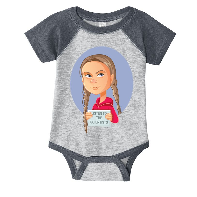 Listen To The Scientists Infant Baby Jersey Bodysuit