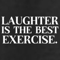 Laughter Is The Best Exercise Laughter Is The Best Medicine Funny Saying 11oz C Handle Ceramic Mug