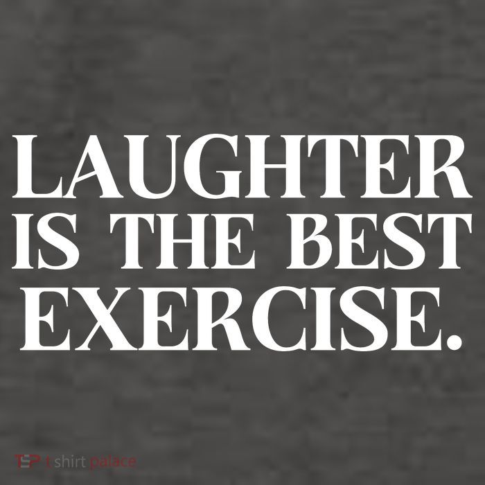 Laughter Is The Best Exercise Laughter Is The Best Medicine Funny Saying Vector Backpack
