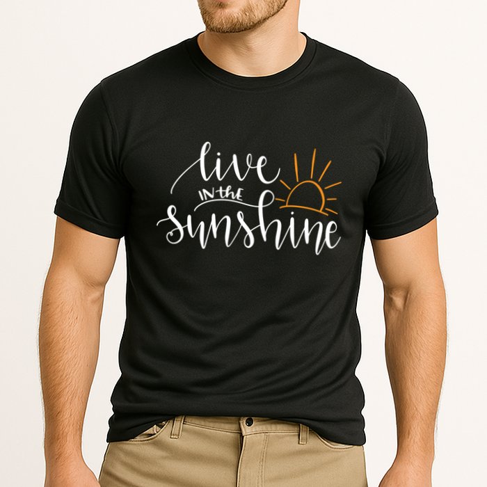 Live In The Sunshine Cooling Performance Crew T-Shirt