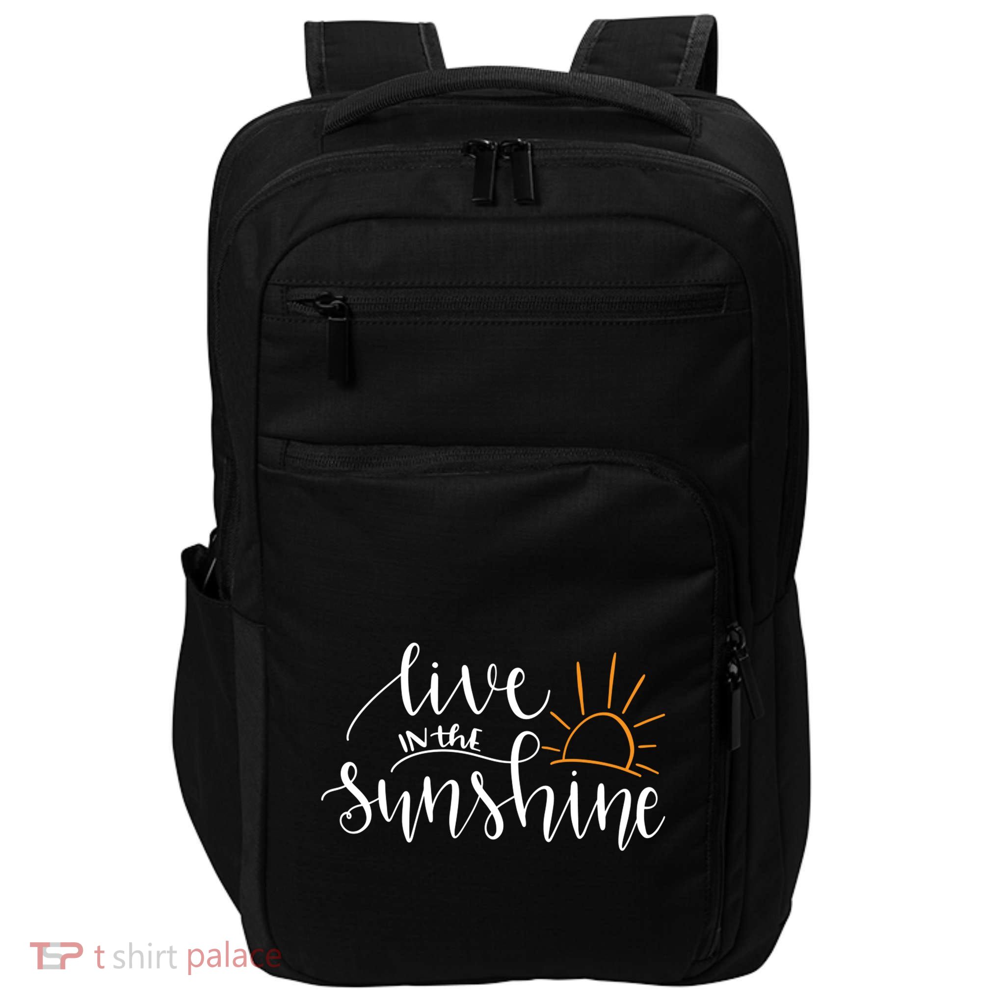 Live In The Sunshine Impact Tech Backpack
