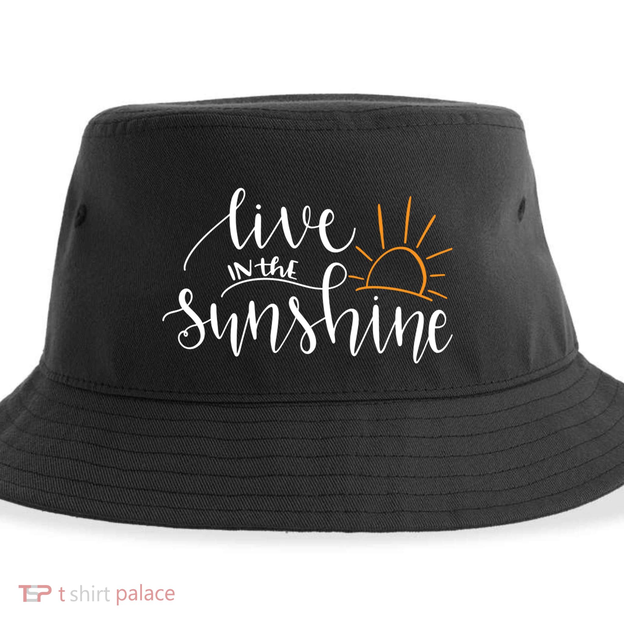Live In The Sunshine Sustainable Bucket Hat