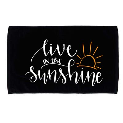 Live In The Sunshine Microfiber Hand Towel