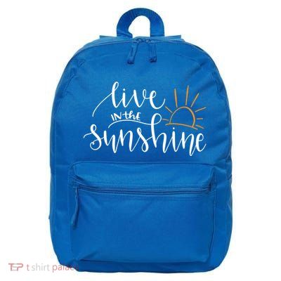 Live In The Sunshine 16 in Basic Backpack