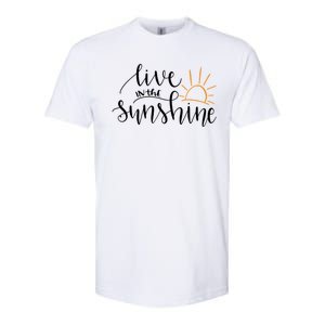 Live In The Sunshine Softstyle CVC T-Shirt