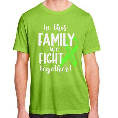 Lymphoma In This Family We Fight Together Team Cancer Lymphoma Ribbon Adult ChromaSoft Performance T-Shirt