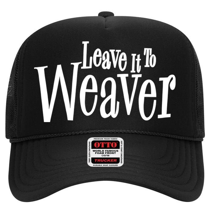 Leave It To Weaver New York Y.A.N.K.E.E.S High Crown Mesh Back Trucker Hat