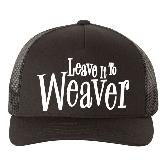 Leave It To Weaver New York Y.A.N.K.E.E.S Yupoong Adult 5-Panel Trucker Hat