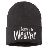 Leave It To Weaver New York Y.A.N.K.E.E.S Sustainable Knit Beanie