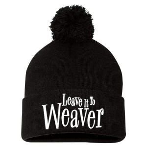 Leave It To Weaver New York Y.A.N.K.E.E.S Pom Pom 12in Knit Beanie