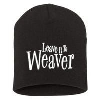 Leave It To Weaver New York Y.A.N.K.E.E.S Short Acrylic Beanie