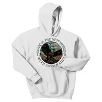 Living In The New World With An Old Soul Kids Hoodie