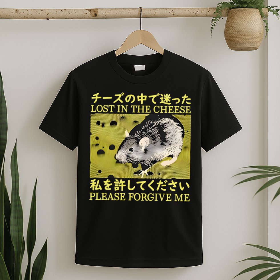 Lost In The Cheese Please Forgive Me T-Shirt