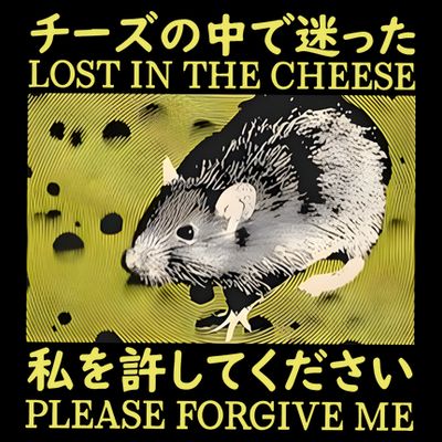 Lost In The Cheese Please Forgive Me T-Shirt