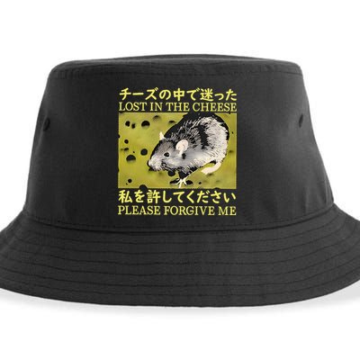 Lost In The Cheese Please Forgive Me Sustainable Bucket Hat
