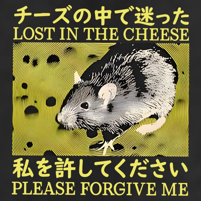 Lost In The Cheese Please Forgive Me Golf Towel