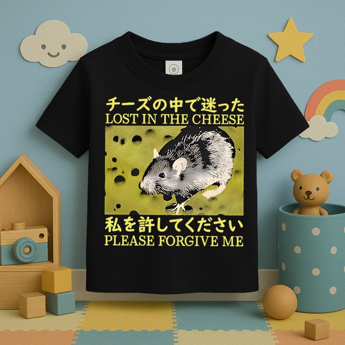 Lost In The Cheese Please Forgive Me Toddler T-Shirt