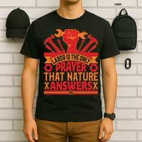 Labor Is The Only Player That Nature Answers Labor Day Gift T-Shirt
