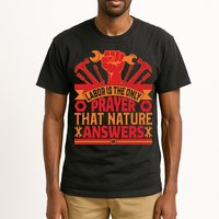 Labor Is The Only Player That Nature Answers Labor Day Gift Tall T-Shirt