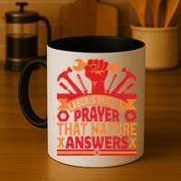 Labor Is The Only Player That Nature Answers Labor Day Gift Mug