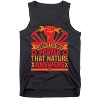 Labor Is The Only Player That Nature Answers Labor Day Gift Tank Top